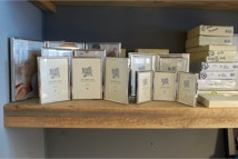 zilveren lijstjes, fotolijstjes